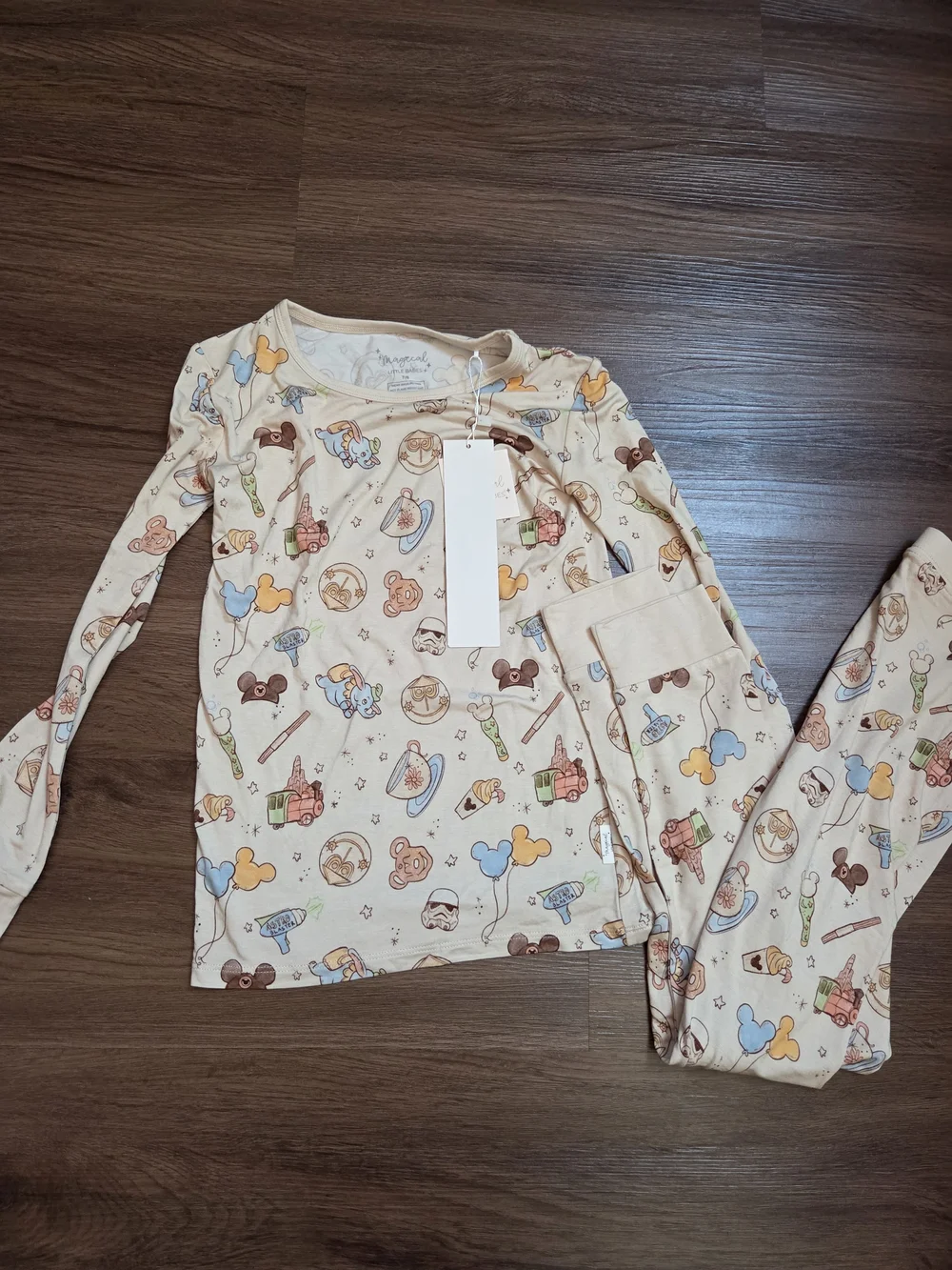 Magical Little Babes Happiest Land Disney Inspired Pajamas